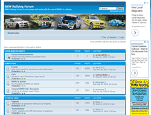 Tablet Screenshot of bmw-rallying.co.uk